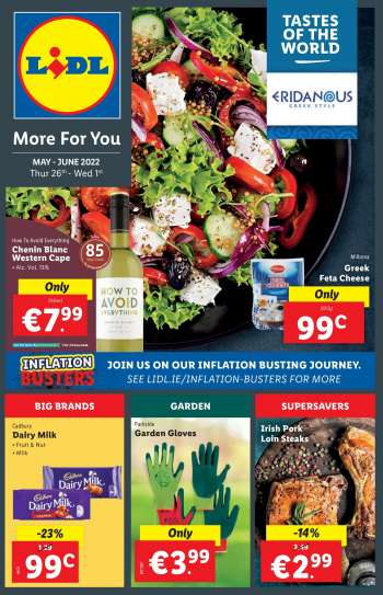 Lidl offer  - 26.5.2022 - 1.6.2022.