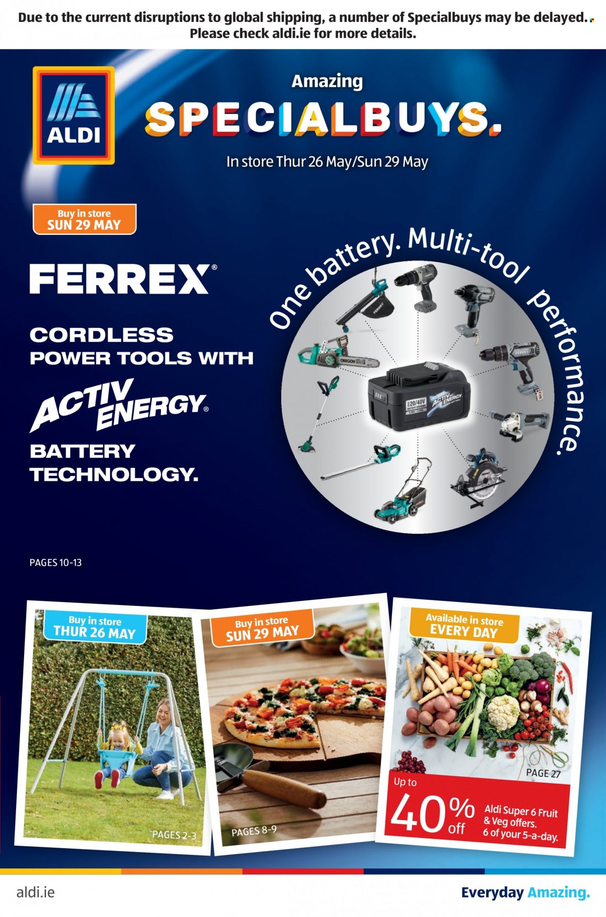 Aldi offer - 26.05.2022 - 01.06.2022. Page 1