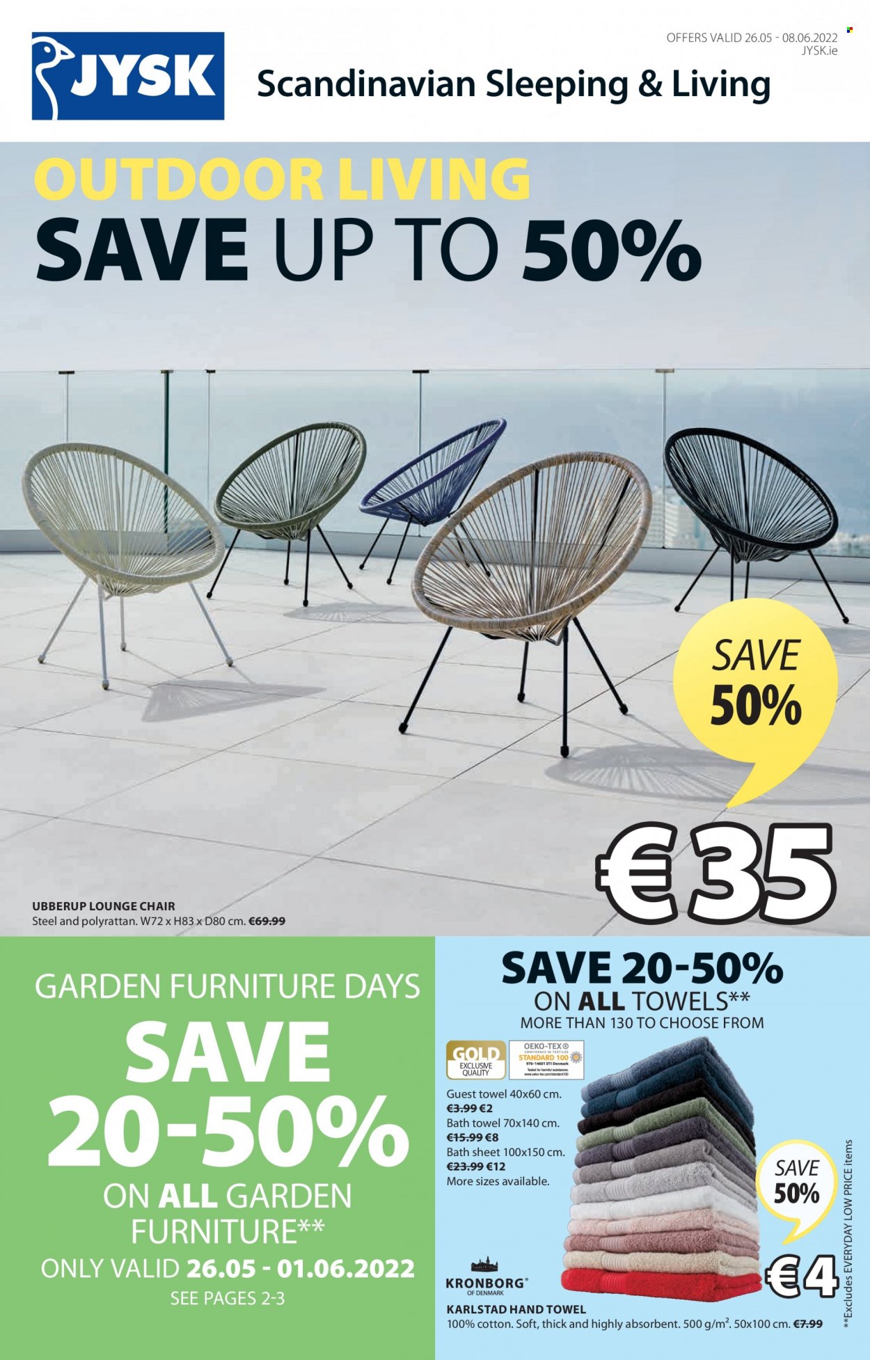 JYSK offer - 26.05.2022 - 08.06.2022. Page 1
