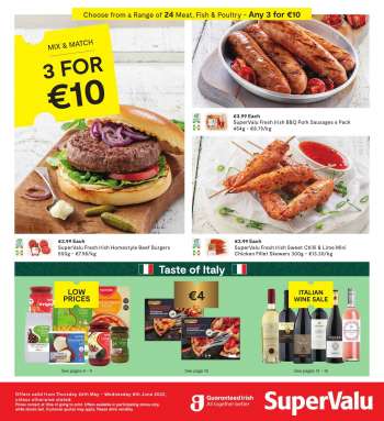 SuperValu offer  - 26.5.2022 - 8.6.2022.