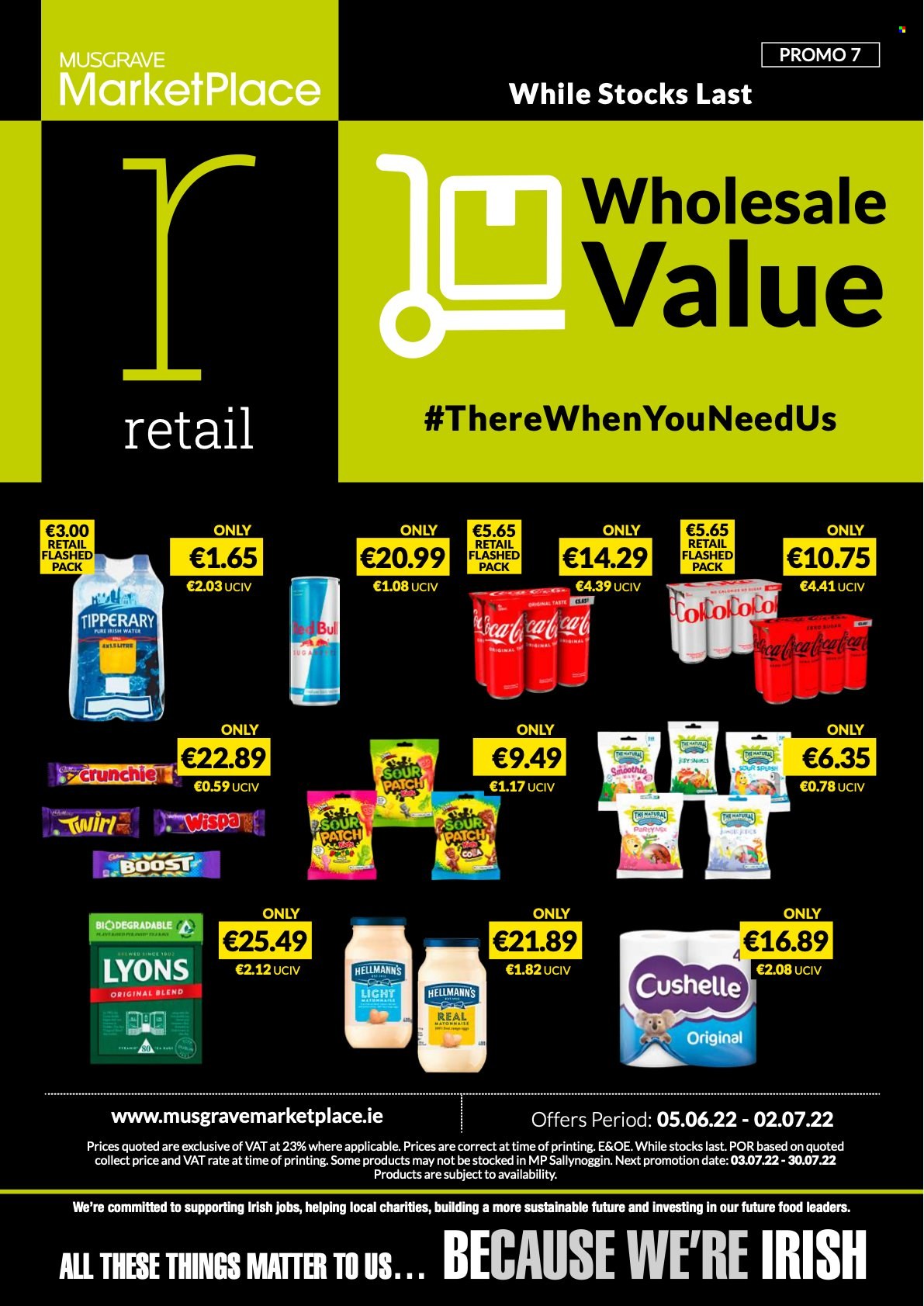 MUSGRAVE Market Place offer - 05.06.2022 - 02.07.2022. Page 1