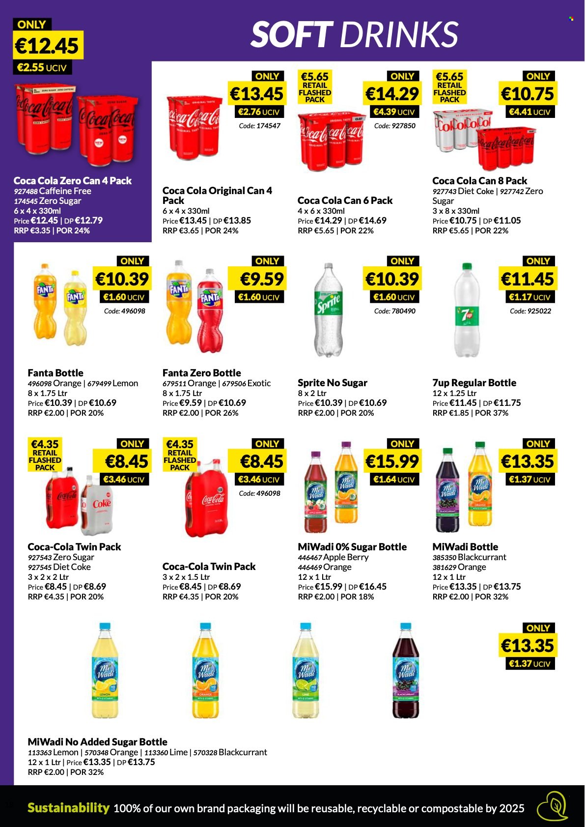 thumbnail - MUSGRAVE Market Place offer  - 05.06.2022 - 02.07.2022 - Sales products - oranges, Coca-Cola, Sprite, Fanta, Diet Coke, soft drink, Coca-Cola zero, 7UP. Page 18.
