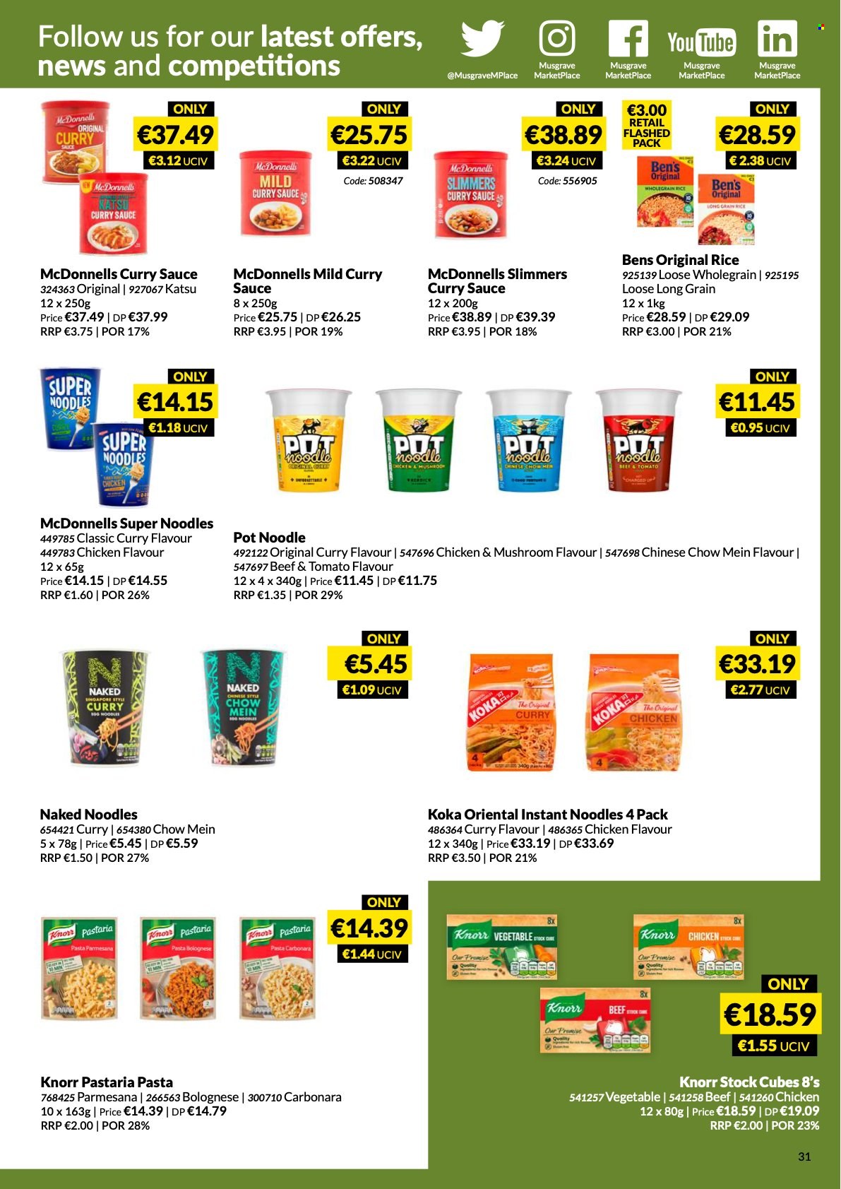 MUSGRAVE Market Place offer - 05.06.2022 - 02.07.2022. Page 31