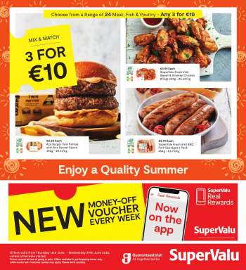 SuperValu offer  - 16.6.2022 - 22.6.2022.