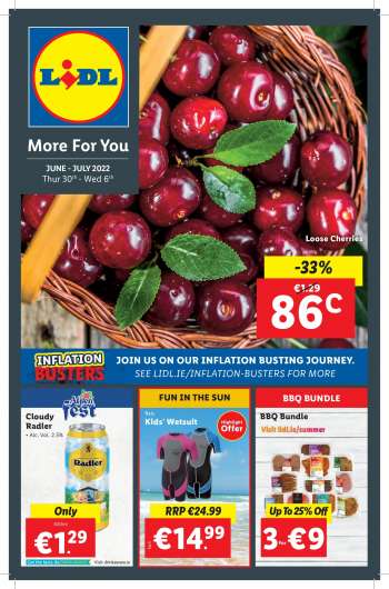 Lidl offer  - 30.6.2022 - 6.7.2022.