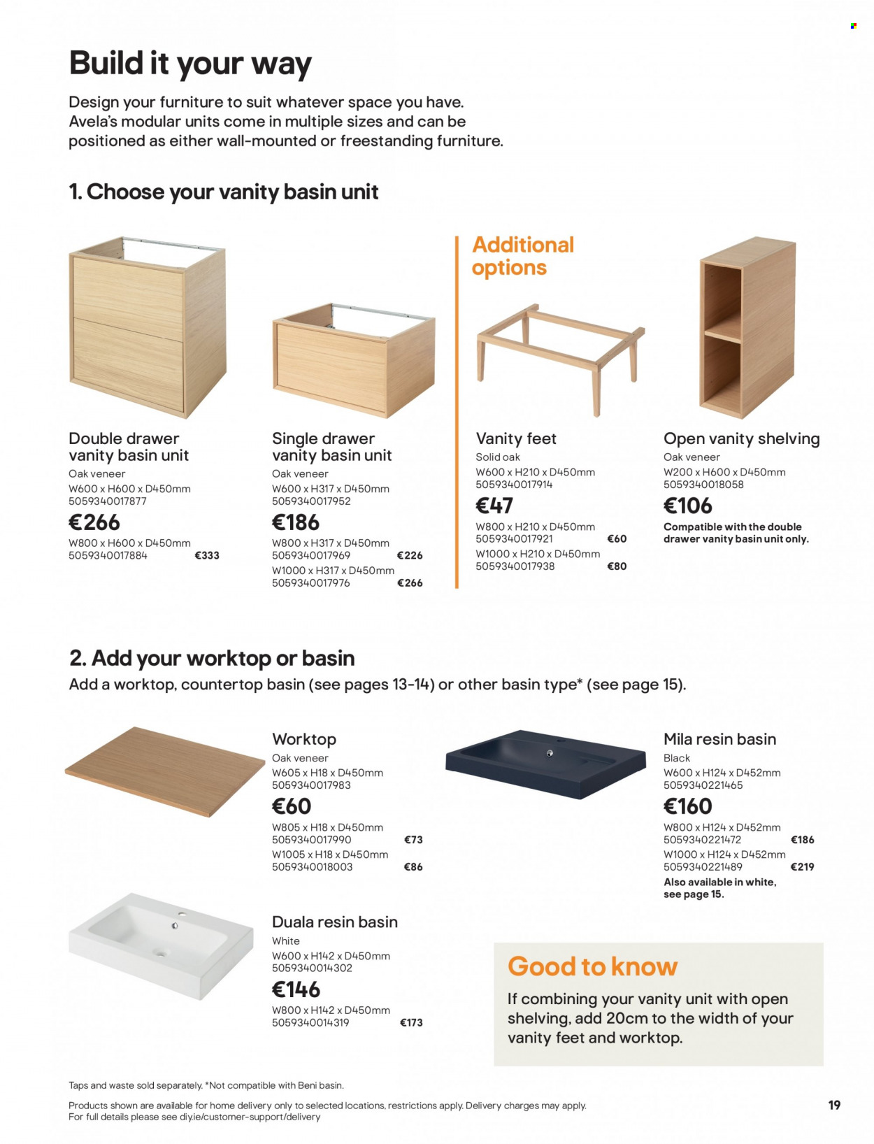 thumbnail - B&Q offer  - Sales products - vanity. Page 19.