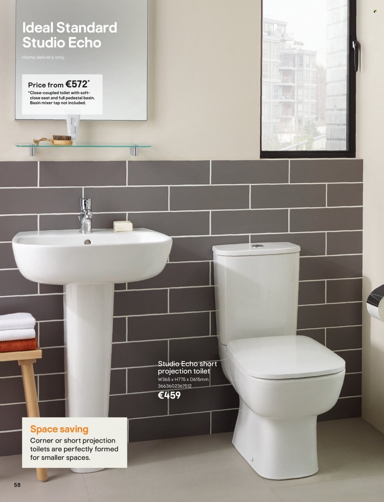 thumbnail - B&Q offer  - Sales products - toilet. Page 58.