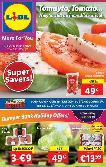 Lidl offer  - 28.7.2022 - 3.8.2022.