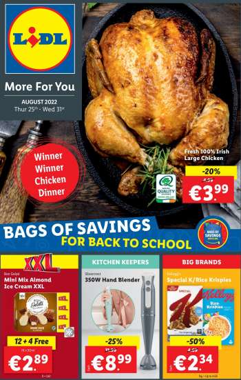 Lidl offer  - 25.08.2022 - 31.08.2022.