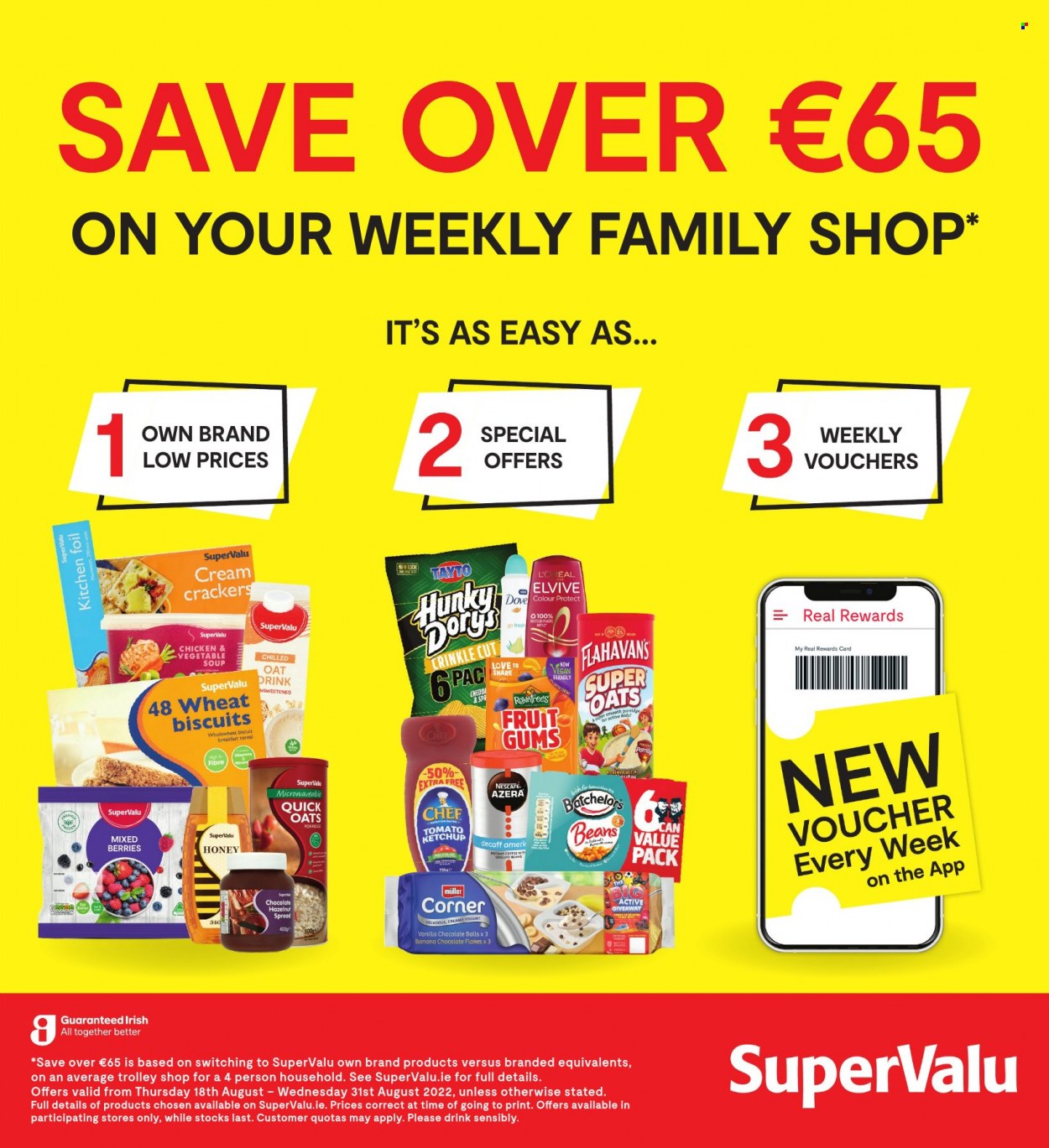 SuperValu offer - 18.08.2022 - 31.08.2022. Page 1