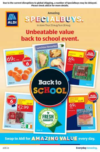 Aldi offer  - 25.08.2022 - 31.08.2022.