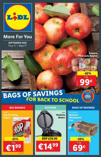 Lidl offer  - 01.09.2022 - 07.09.2022.