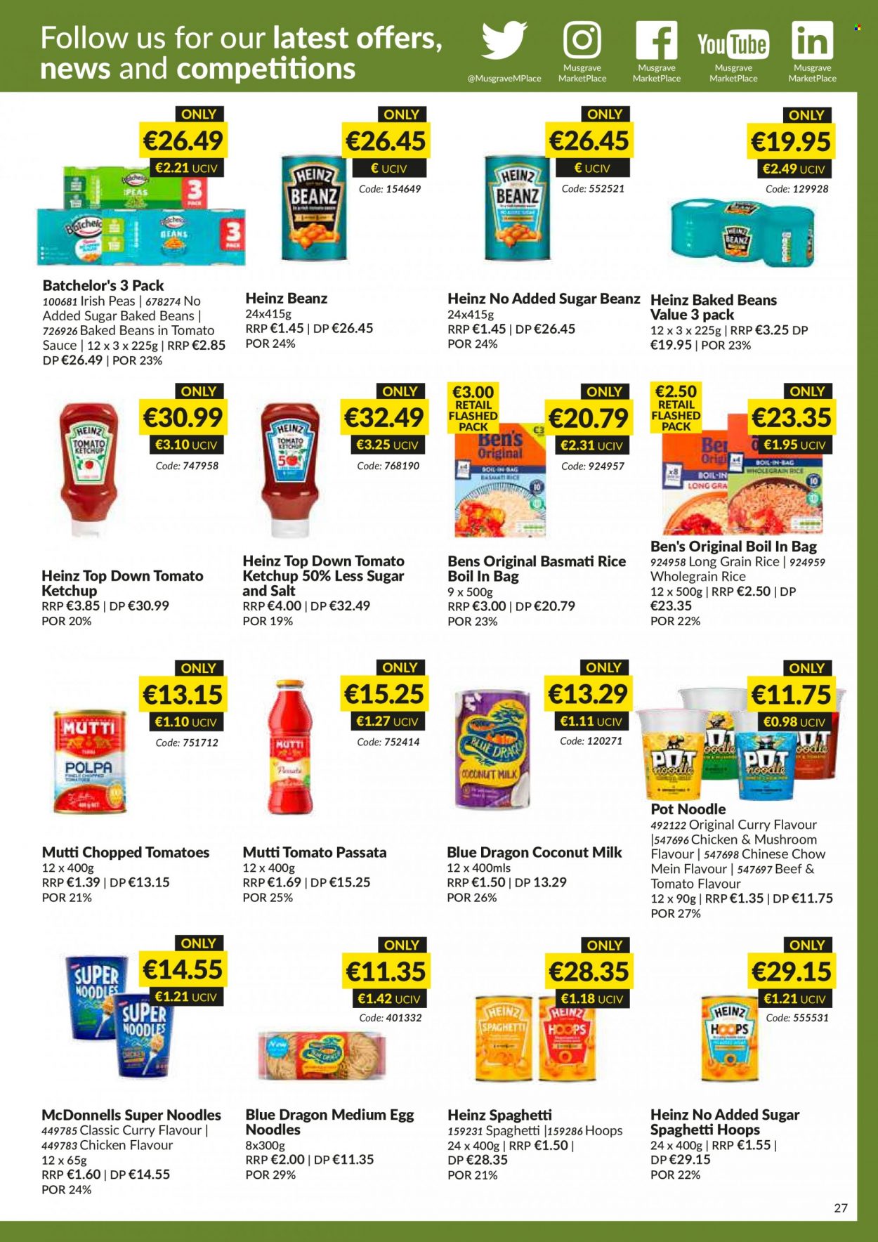 MUSGRAVE Market Place offer - 28.08.2022 - 24.09.2022. Page 27