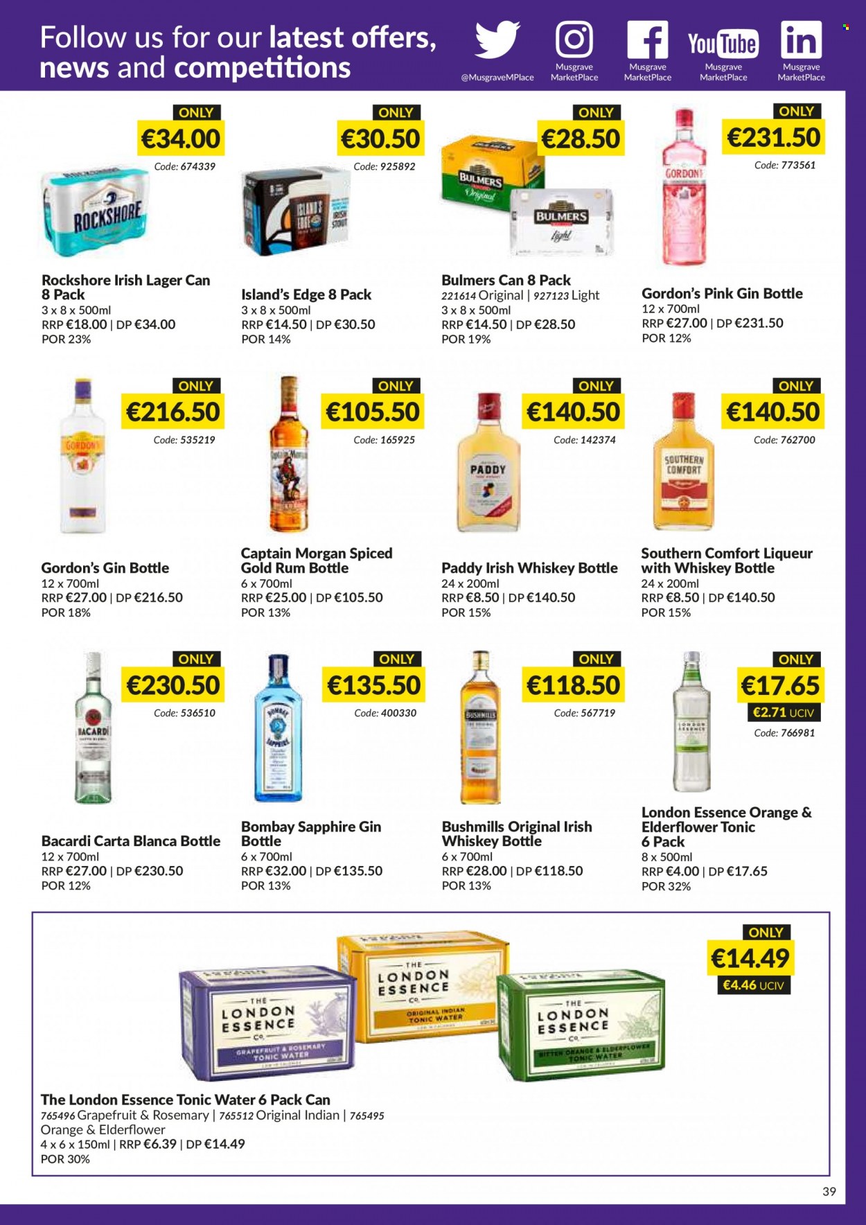 MUSGRAVE Market Place offer - 28.08.2022 - 24.09.2022. Page 39