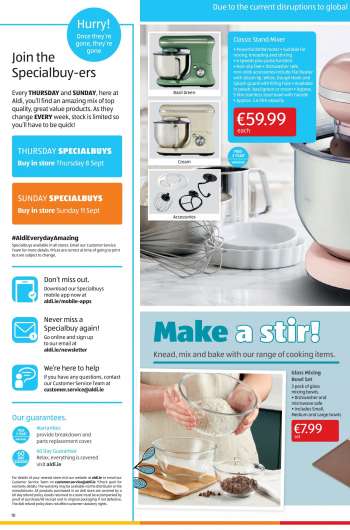 Aldi offer  - 08.09.2022 - 14.09.2022.