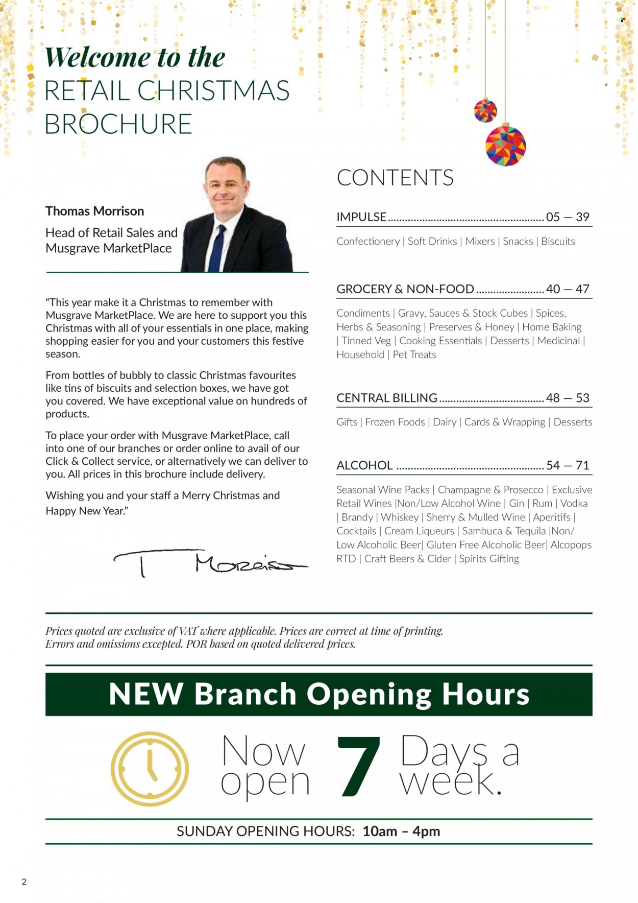 MUSGRAVE Market Place offer. Page 2