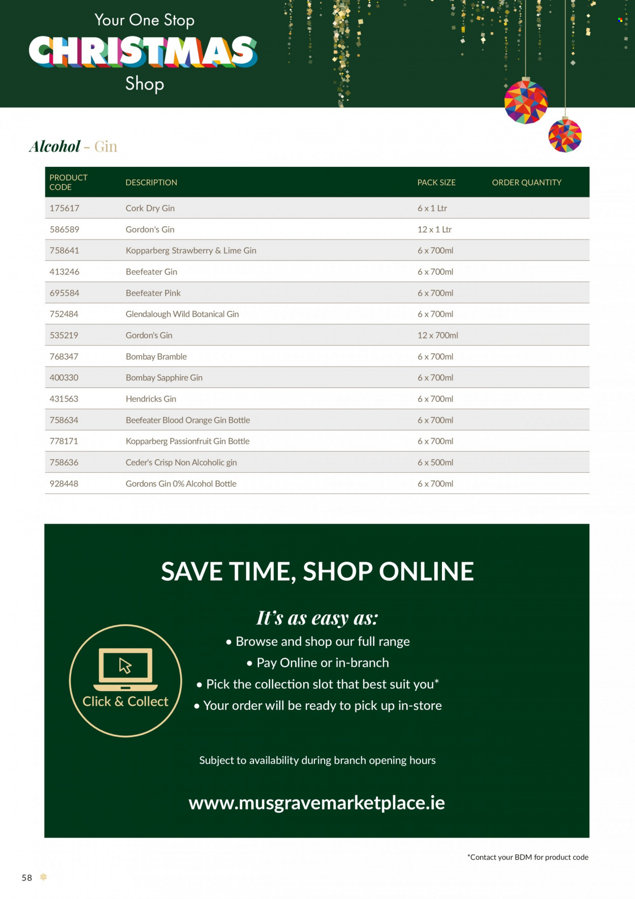 MUSGRAVE Market Place offer. Page 58