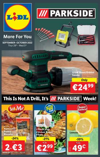 Lidl offer  - 29.09.2022 - 05.10.2022.