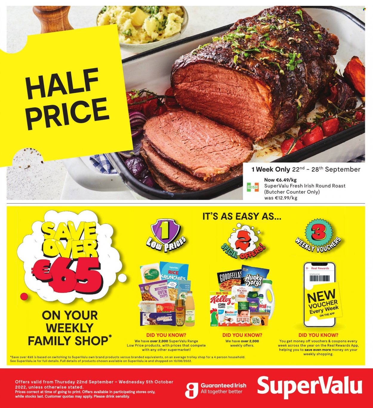 SuperValu offer - 22.09.2022 - 05.10.2022. Page 1