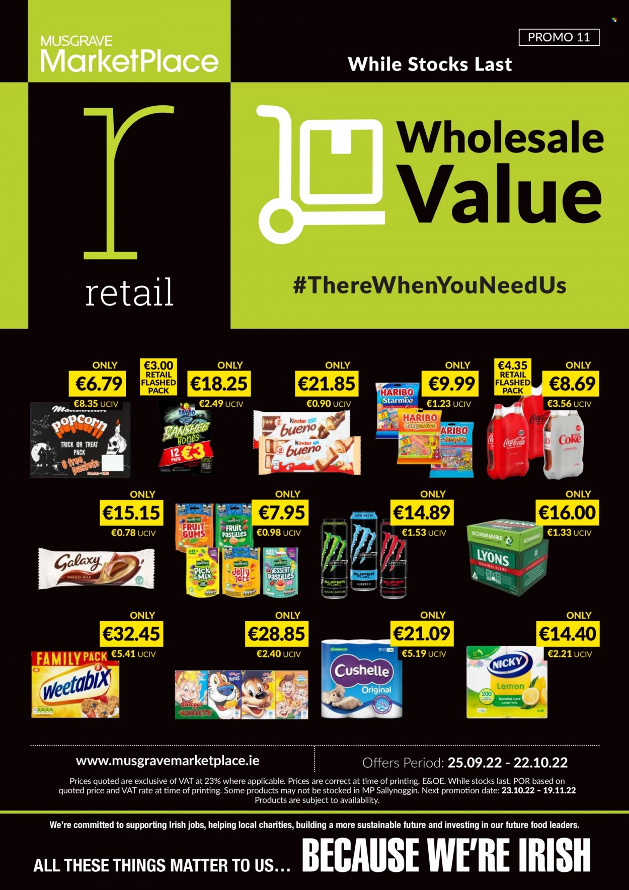 MUSGRAVE Market Place offer - 25.09.2022 - 22.10.2022. Page 1