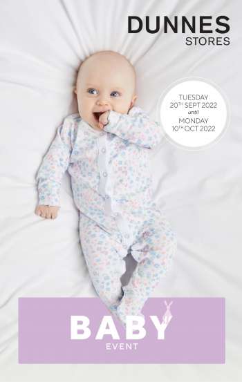Dunnes Stores offer  - 20.09.2022 - 10.10.2022.