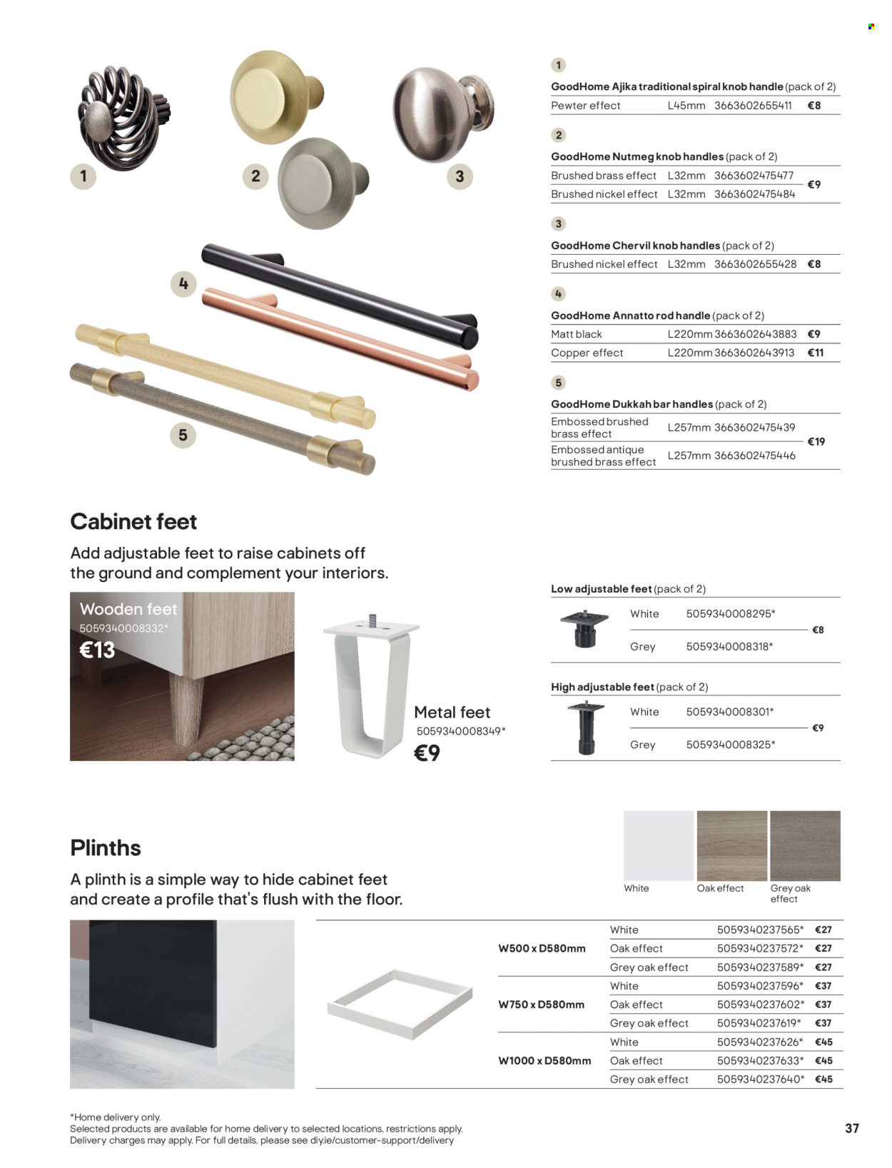 thumbnail - B&Q offer  - Sales products - cabinet. Page 37.