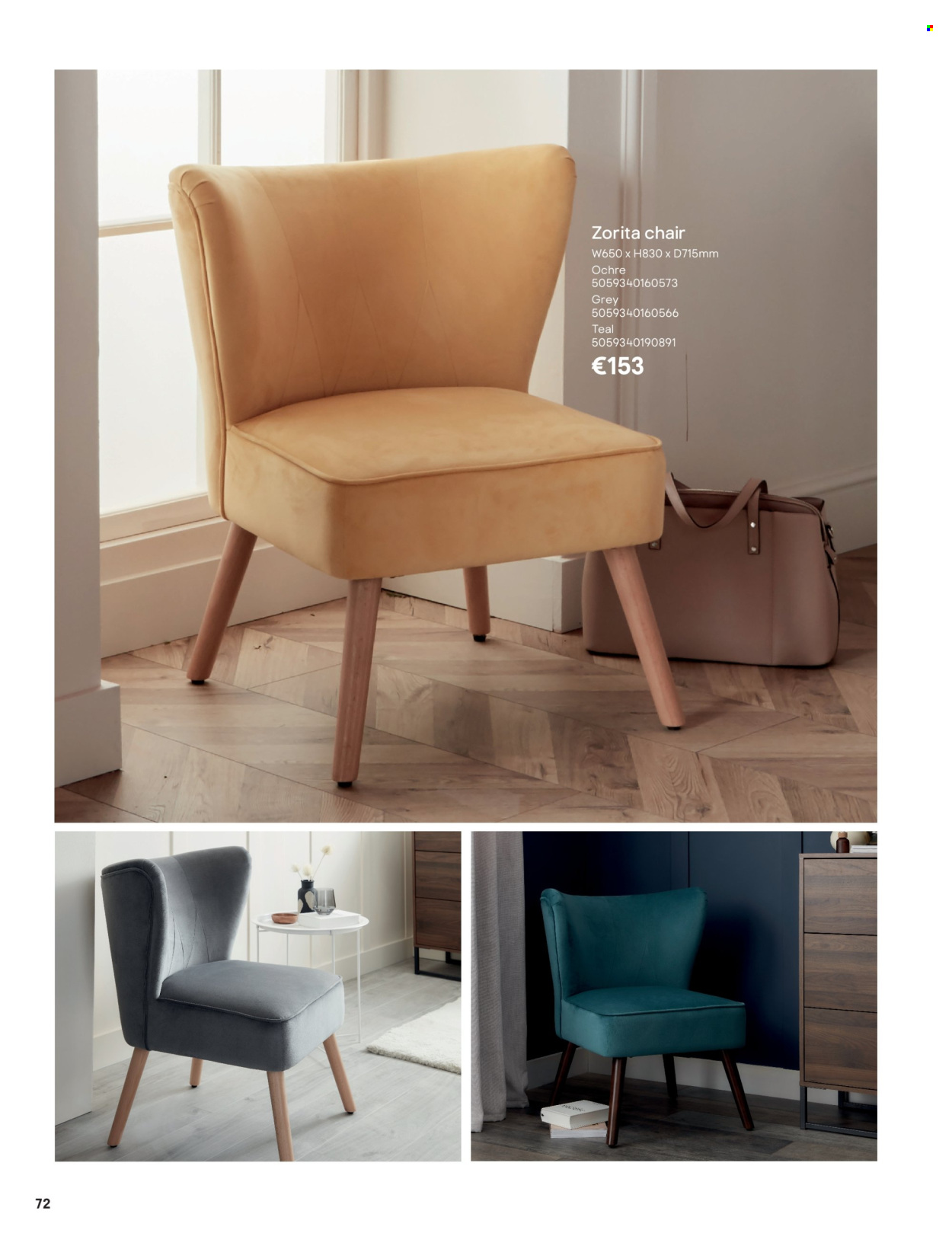 thumbnail - B&Q offer  - Sales products - chair. Page 72.