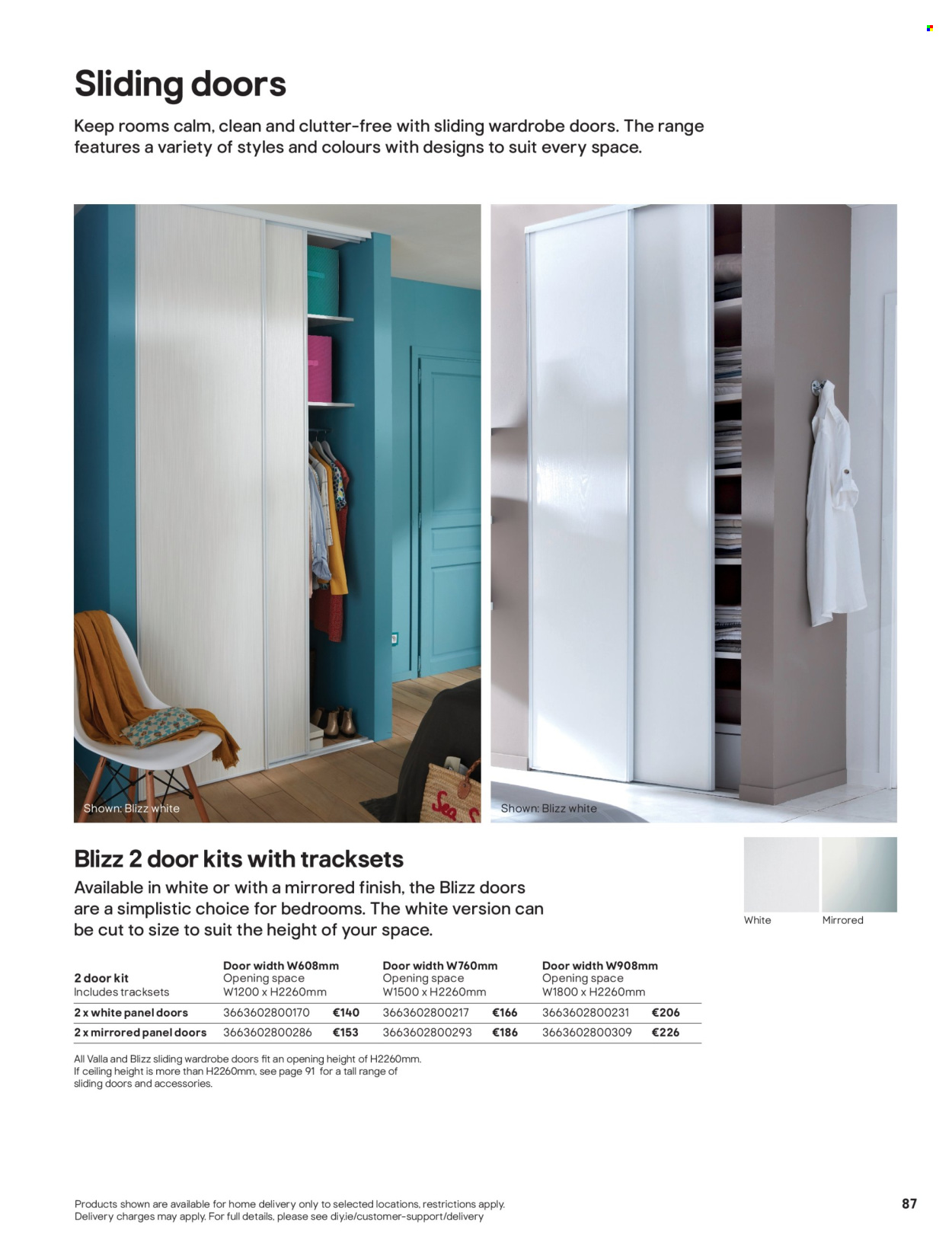 thumbnail - B&Q offer  - Sales products - wardrobe. Page 87.