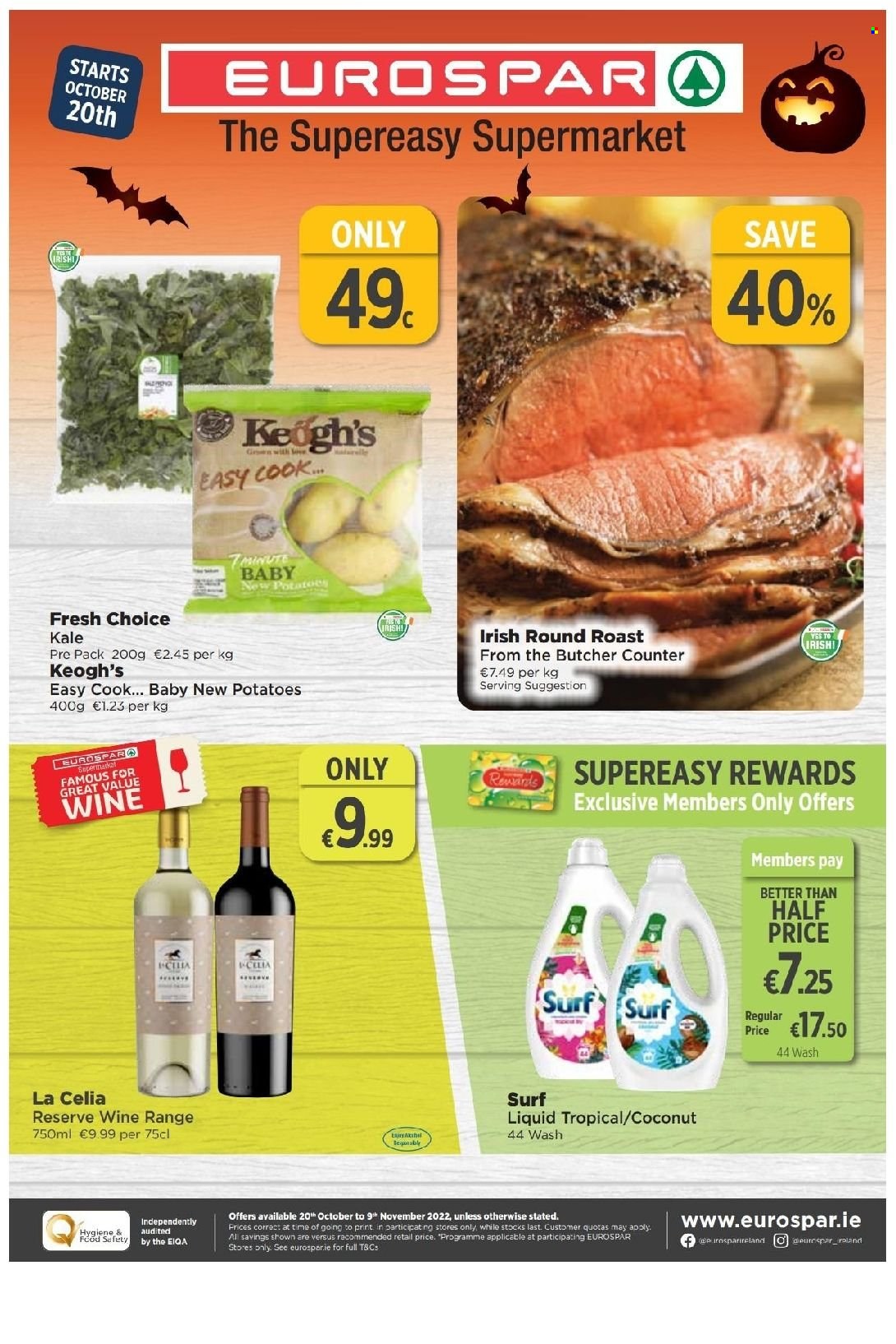 EUROSPAR offer - 20.10.2022 - 09.11.2022. Page 1