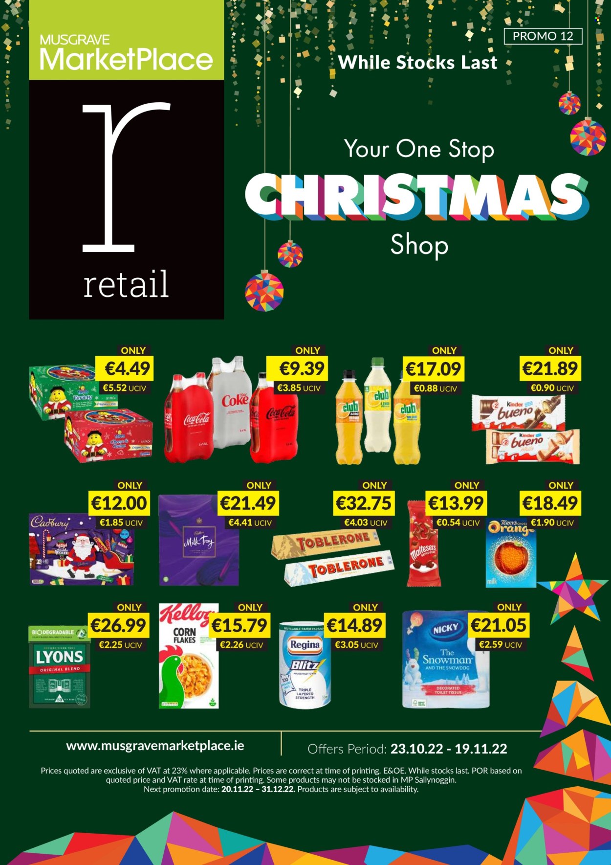 MUSGRAVE Market Place offer - 23.10.2022 - 19.11.2022. Page 1