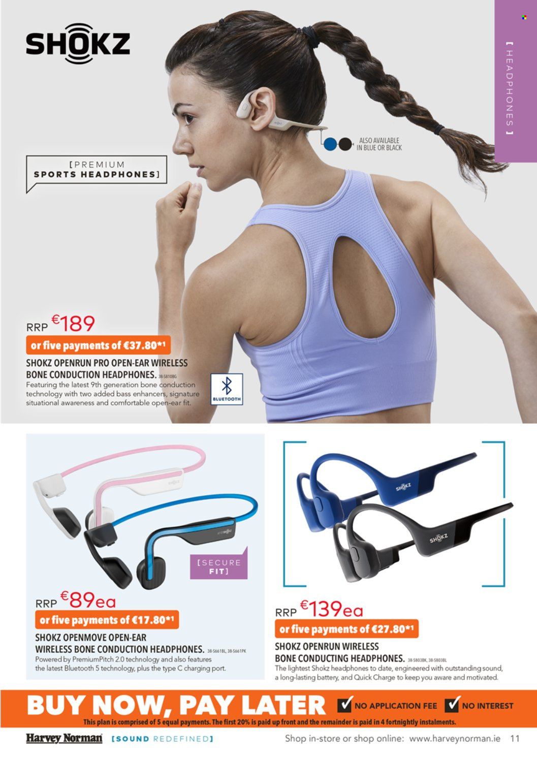 thumbnail - Harvey Norman offer  - 27.10.2022 - 24.12.2022 - Sales products - headphones. Page 11.