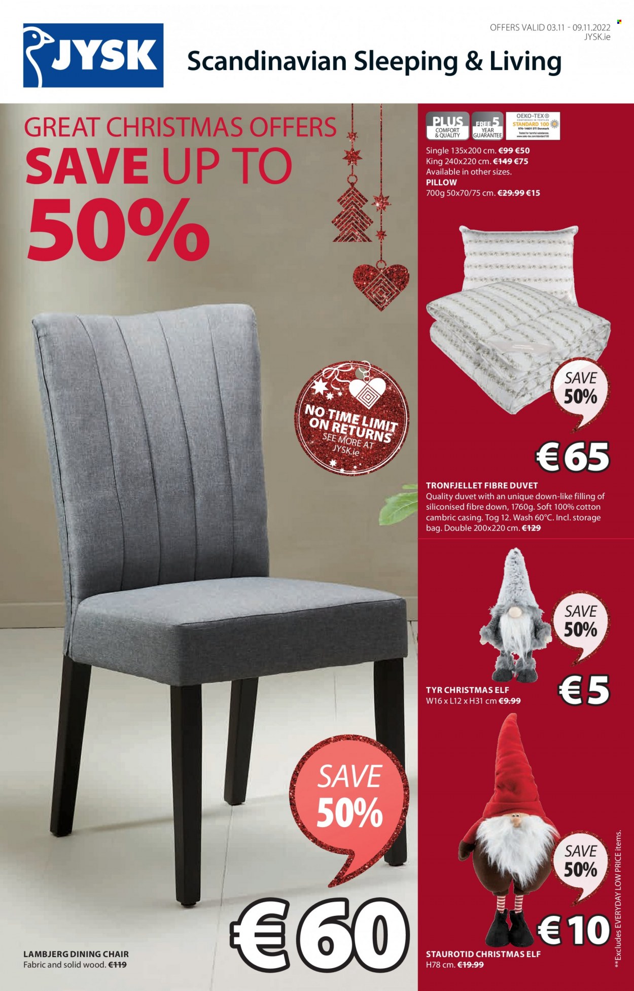 JYSK offer - 03.11.2022 - 09.11.2022. Page 1