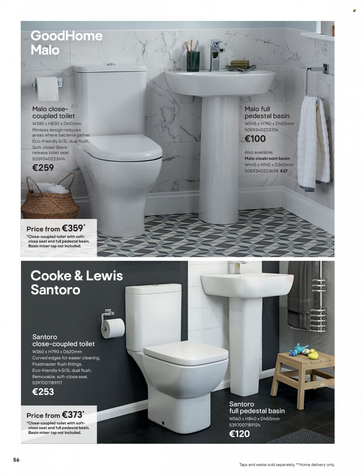 thumbnail - B&Q offer  - Sales products - toilet seat. Page 56.