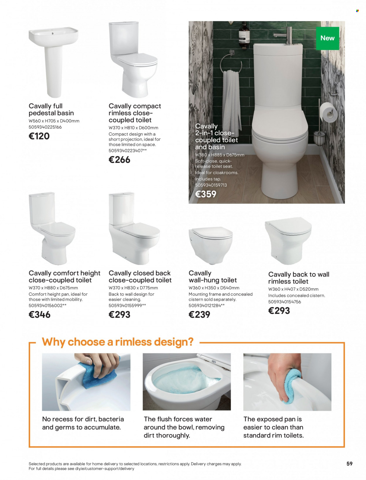 thumbnail - B&Q offer  - Sales products - toilet seat. Page 59.