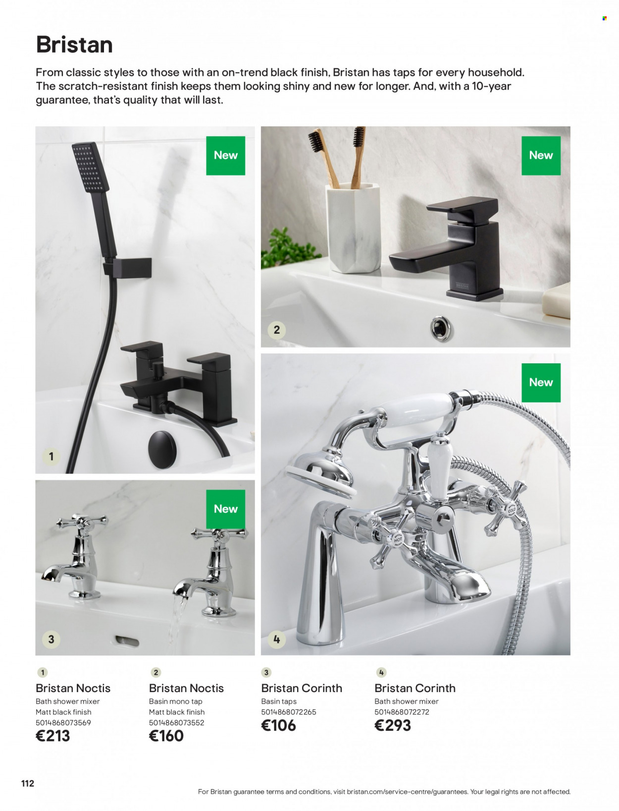 thumbnail - B&Q offer  - Sales products - shower mixer. Page 112.
