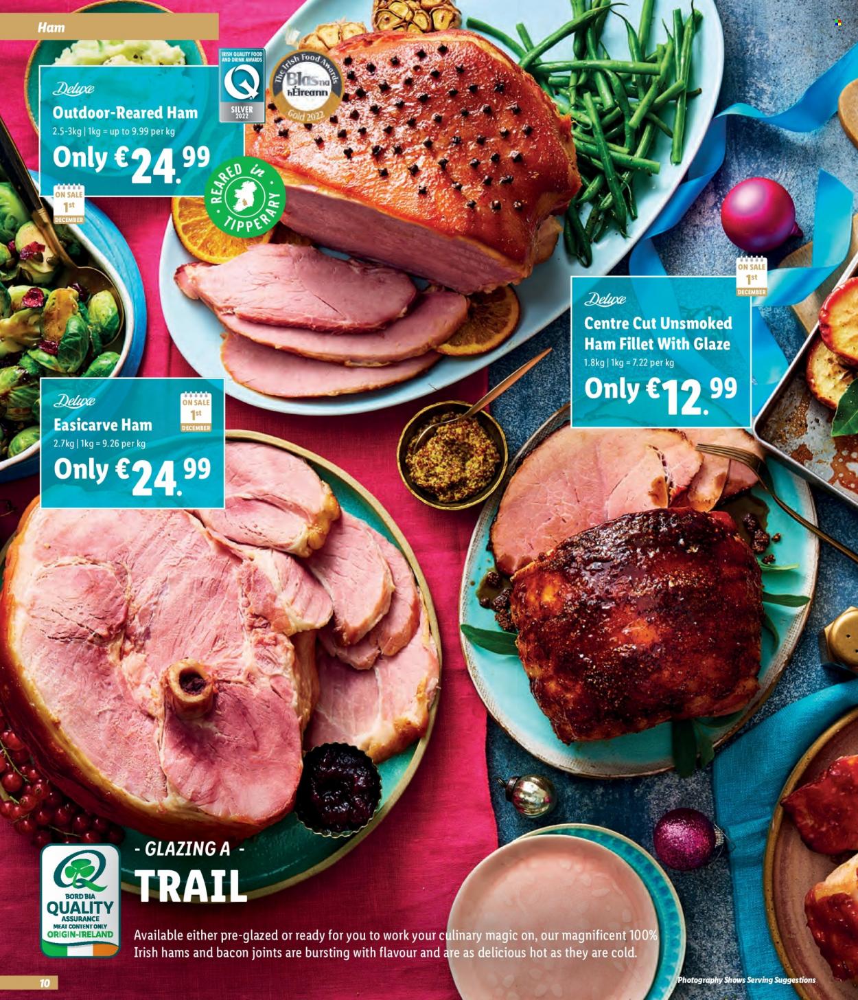 thumbnail - Lidl offer  - Sales products - bacon, ham. Page 10.