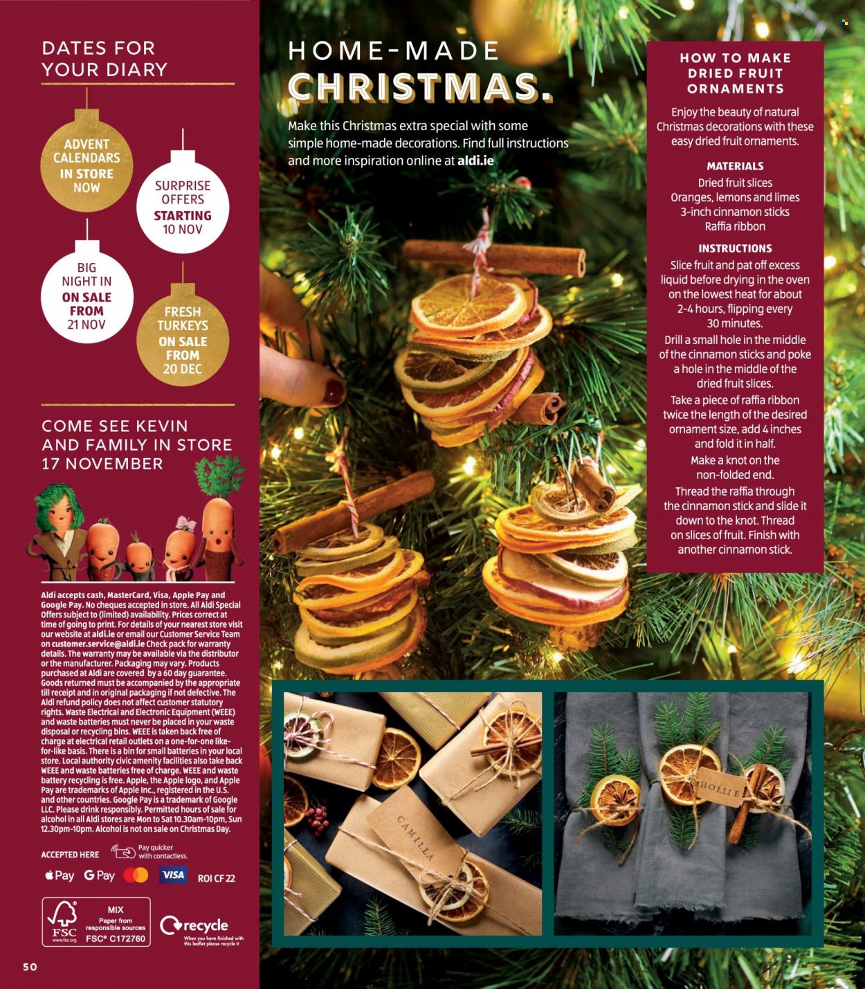 Aldi offer. Page 50