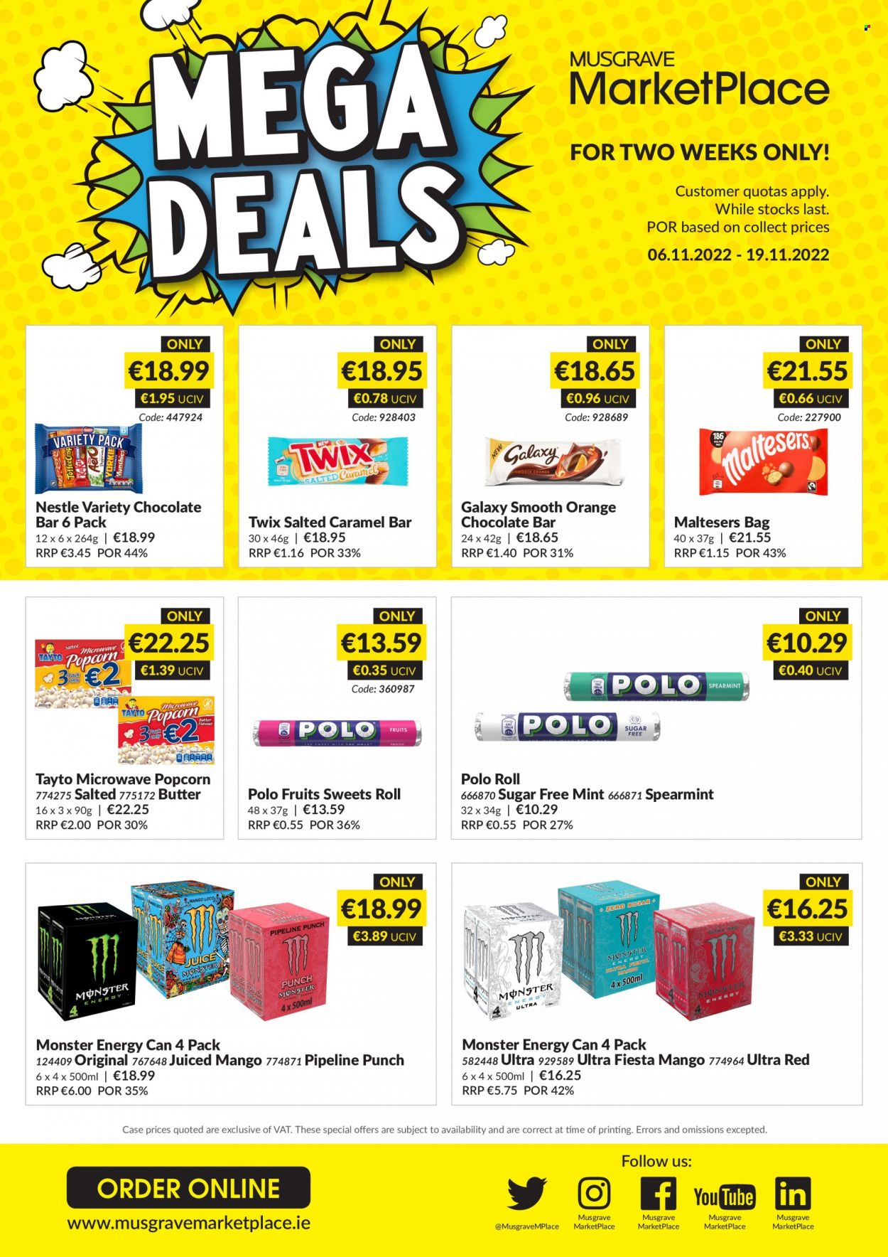 MUSGRAVE Market Place offer - 06.11.2022 - 19.11.2022. Page 1