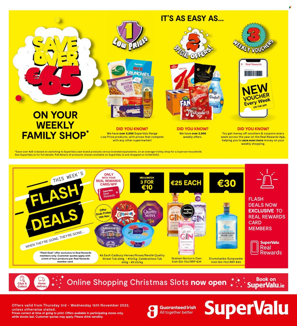 SuperValu offer - 03.11.2022 - 16.11.2022. Page 1