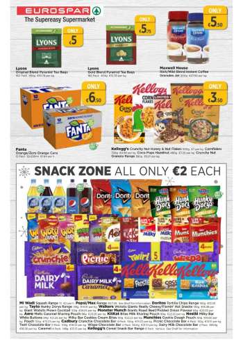 EUROSPAR offer  - 10.11.2022 - 30.11.2022.