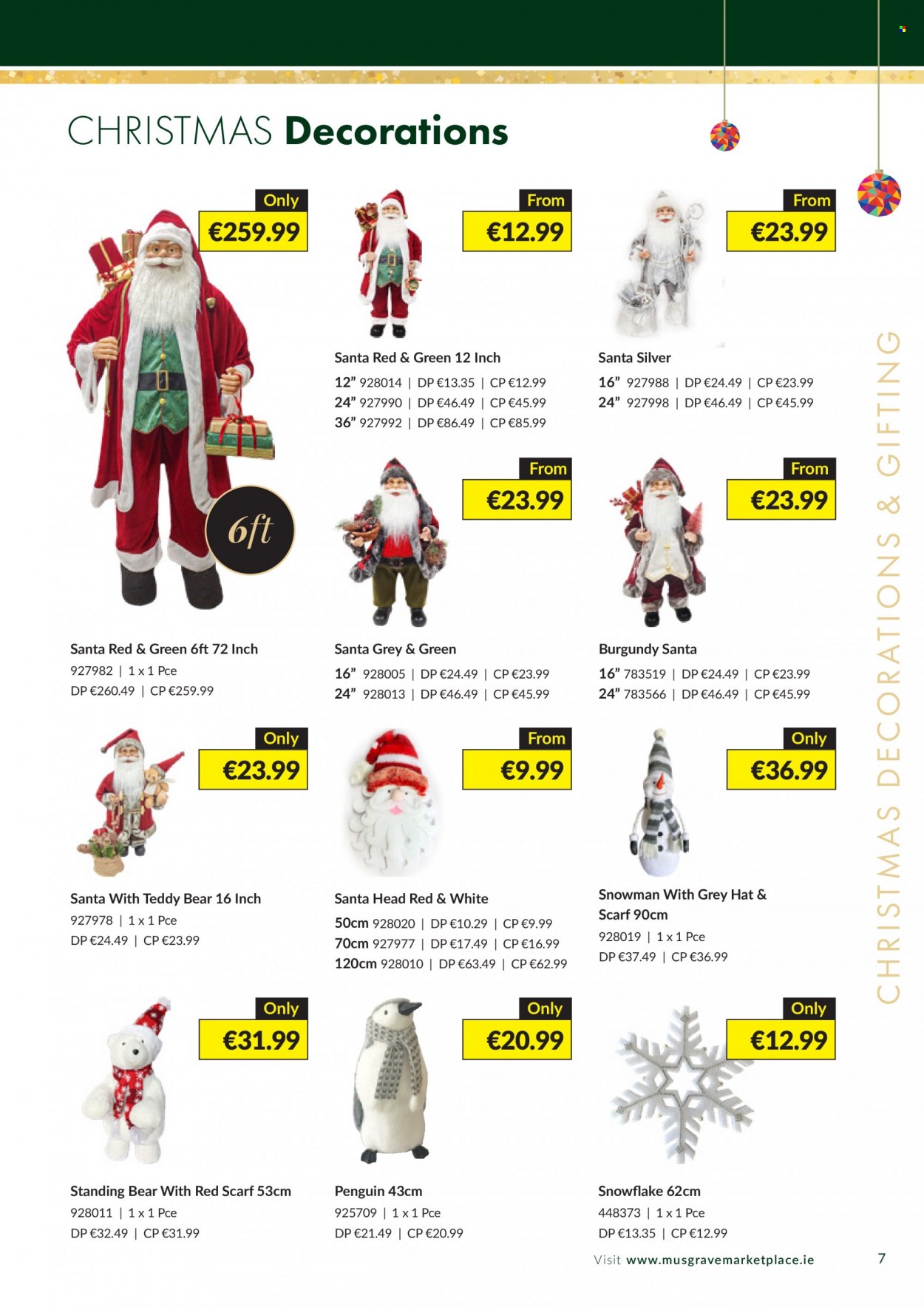 thumbnail - MUSGRAVE Market Place offer  - Sales products - Santa. Page 7.