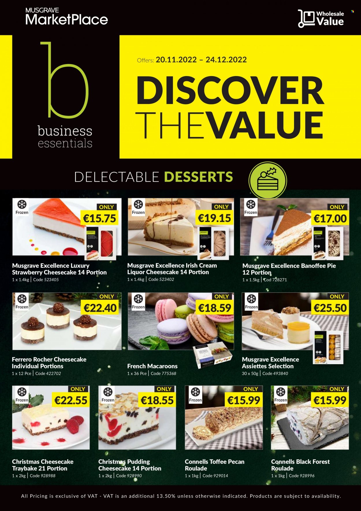 MUSGRAVE Market Place offer - 20.11.2022 - 24.12.2022. Page 1