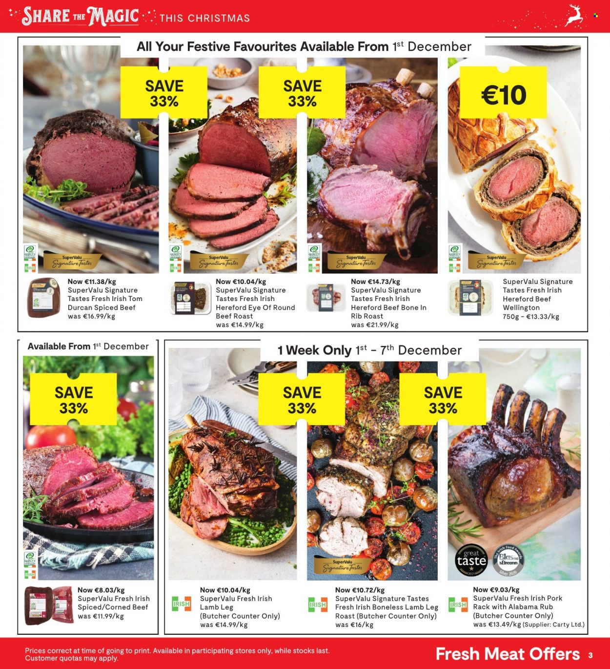 SuperValu offer - 24.11.2022 - 07.12.2022. Page 3