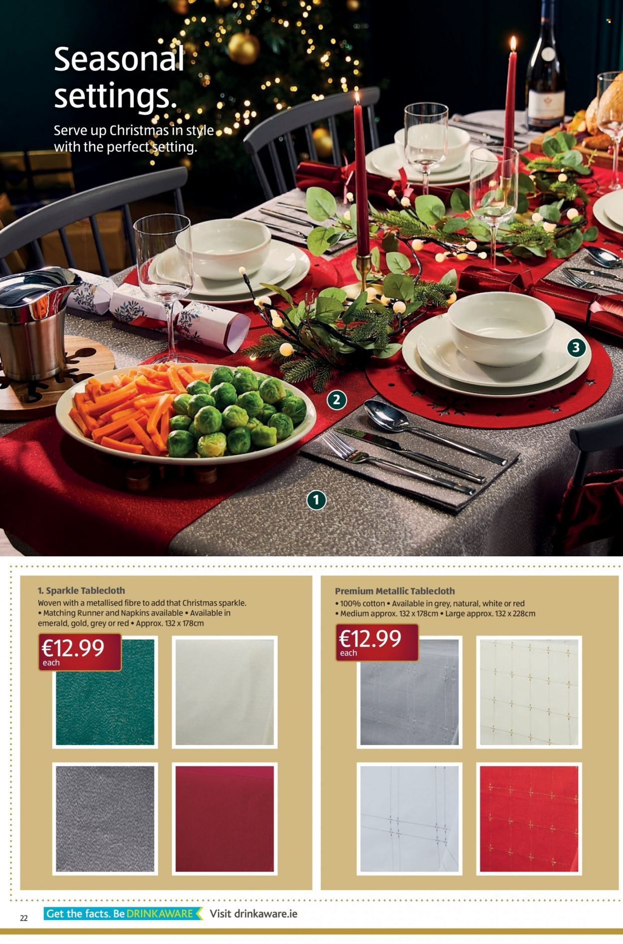 thumbnail - Aldi offer  - 01.12.2022 - 07.12.2022 - Sales products - napkins. Page 22.