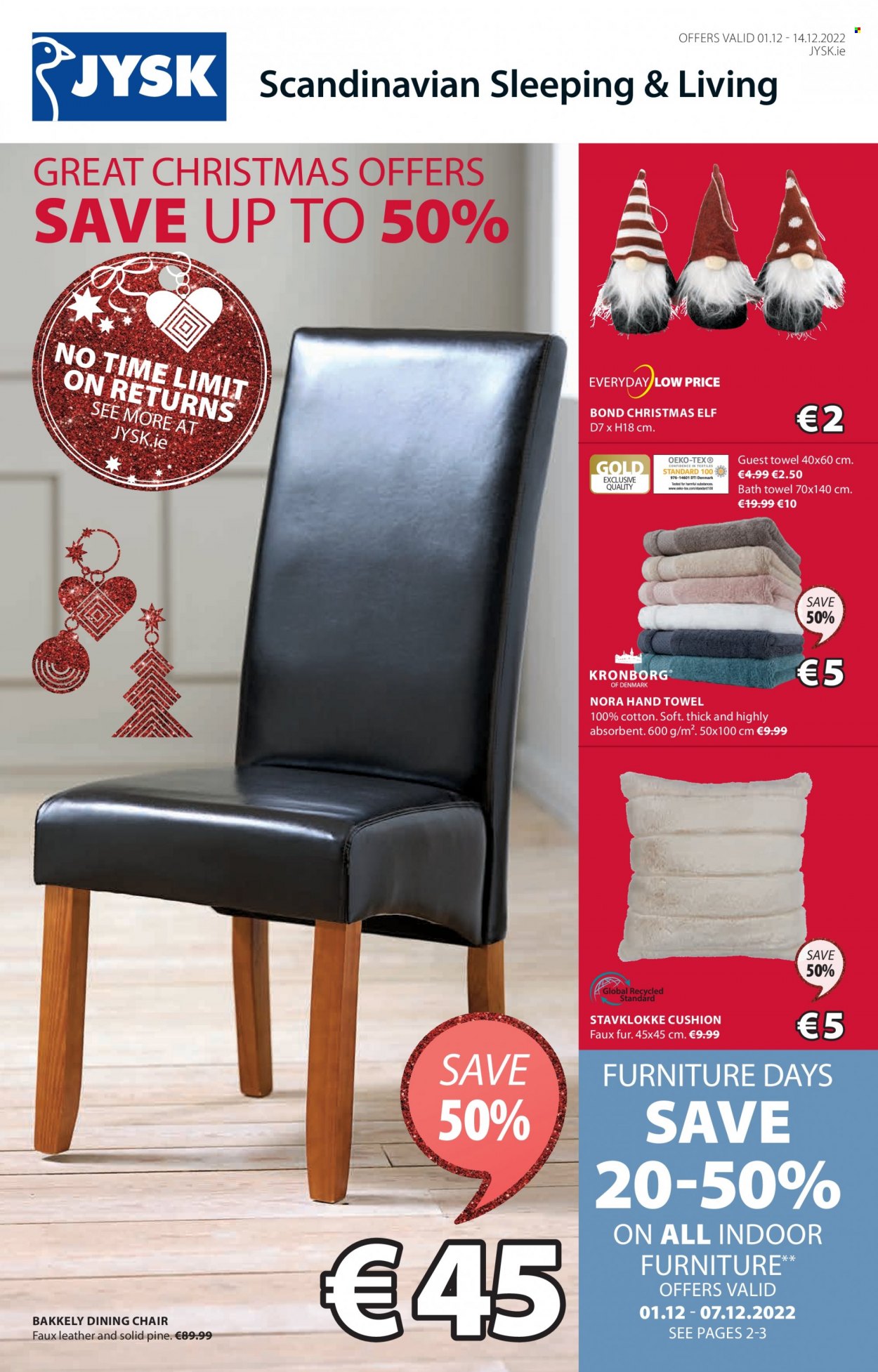 JYSK offer - 01.12.2022 - 14.12.2022. Page 1