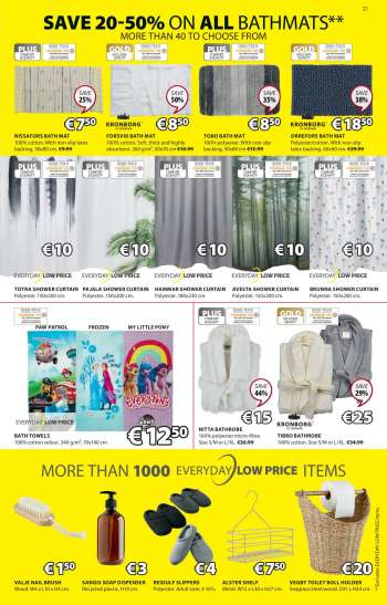 JYSK offer  - 24.12.2022 - 04.01.2023.