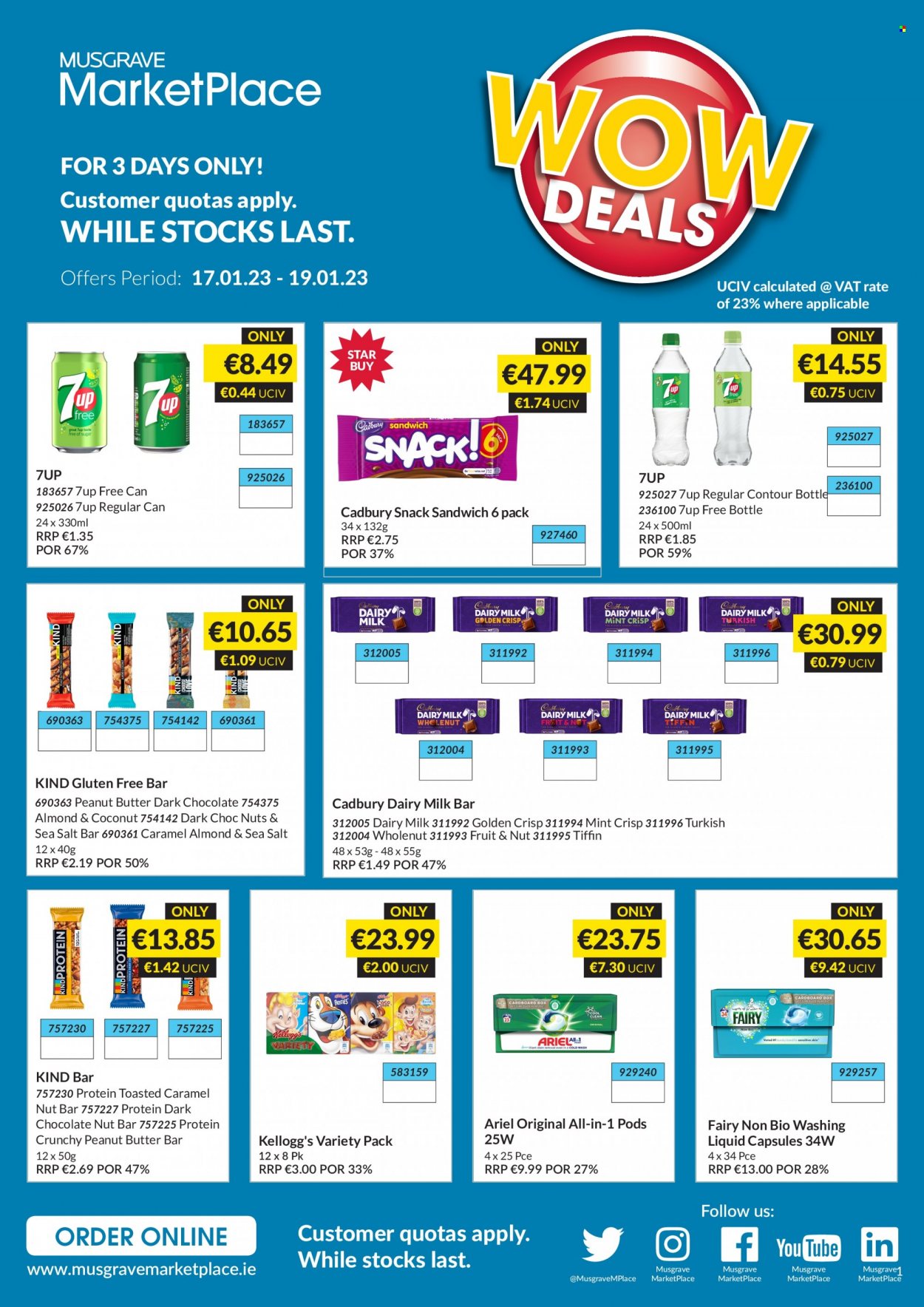 MUSGRAVE Market Place offer - 17.01.2023 - 19.01.2023. Page 1