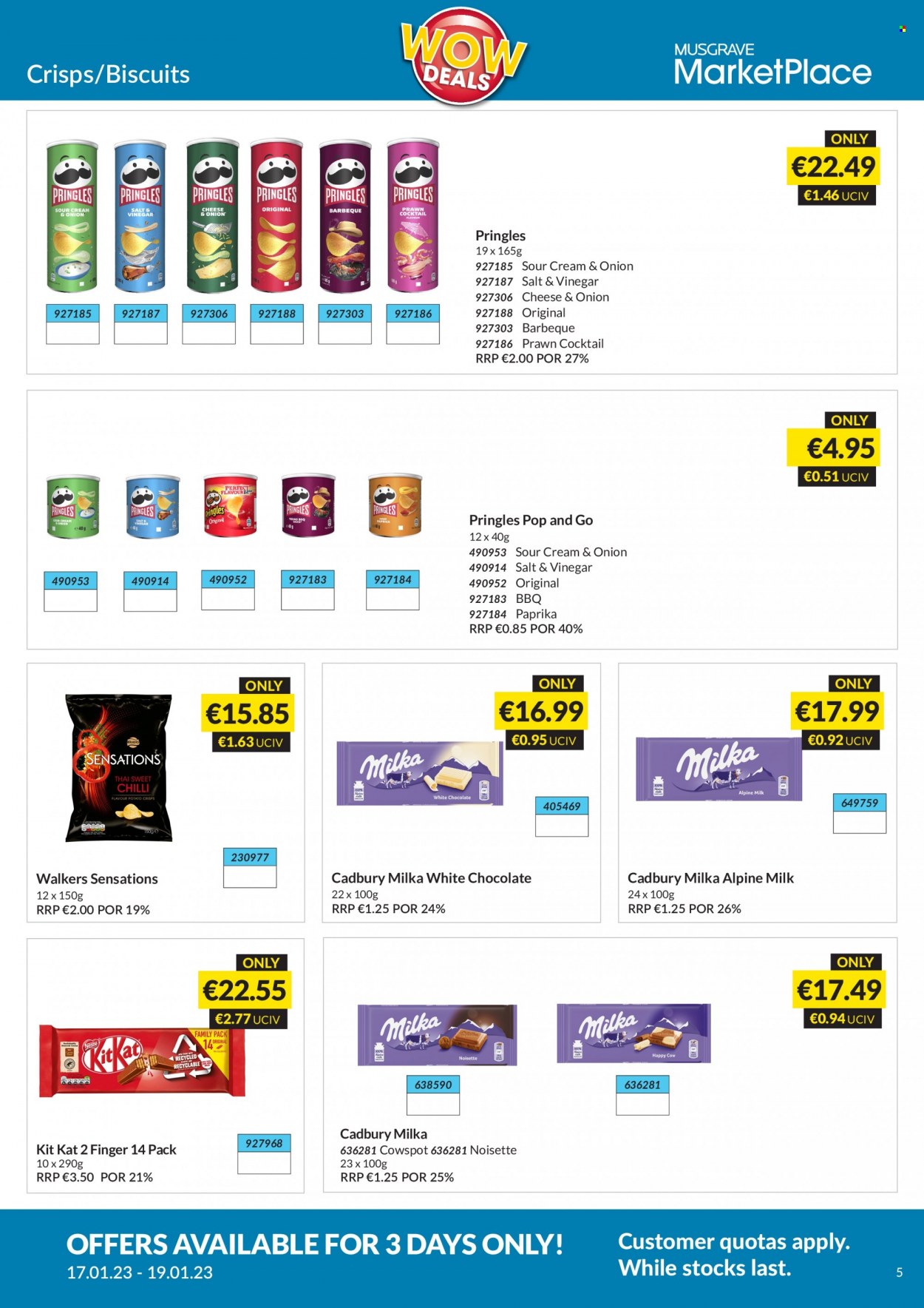 MUSGRAVE Market Place offer - 17.01.2023 - 19.01.2023. Page 5
