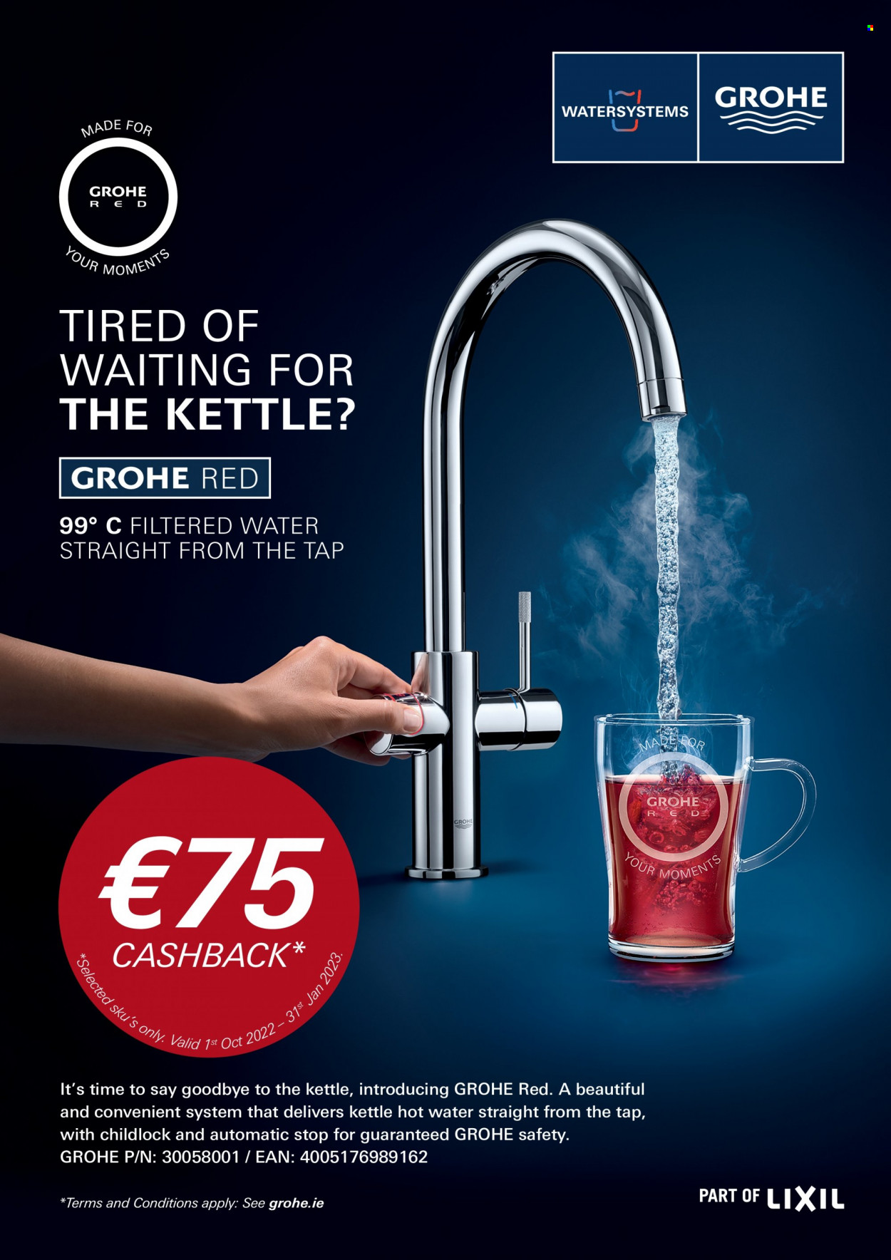 thumbnail - B&Q offer  - Sales products - Grohe. Page 119.