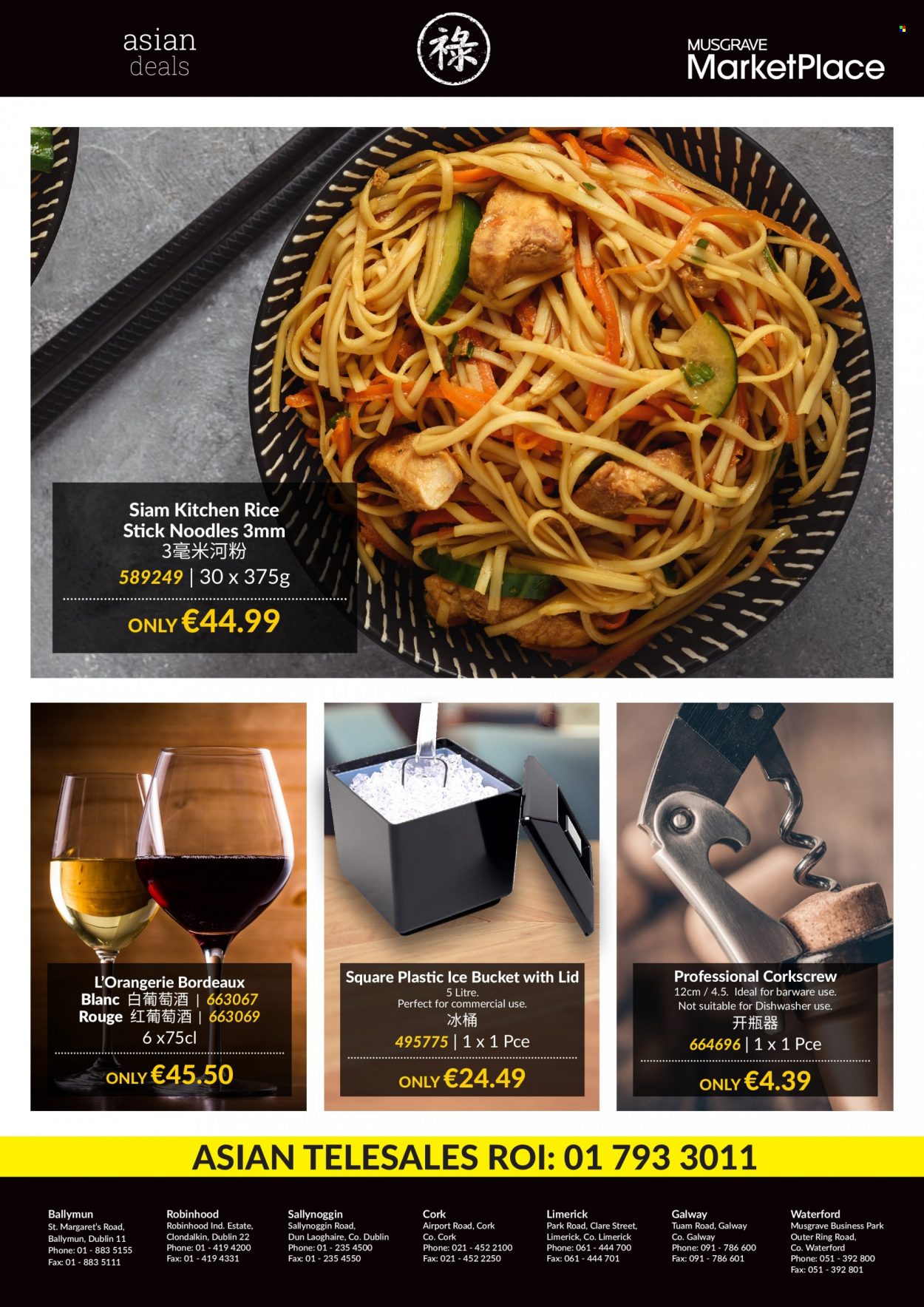 thumbnail - MUSGRAVE Market Place offer  - 29.01.2023 - 25.02.2023 - Sales products - noodles, barware, corkscrew. Page 2.